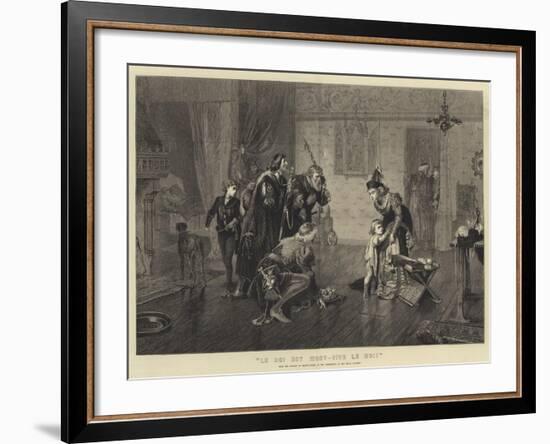 Le Roi Est Mort, Vive Le Roi!-null-Framed Giclee Print