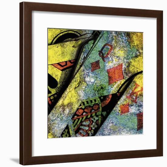 Le Roi Et La Reine De Carreau-Jean-François Dupuis-Framed Premium Giclee Print