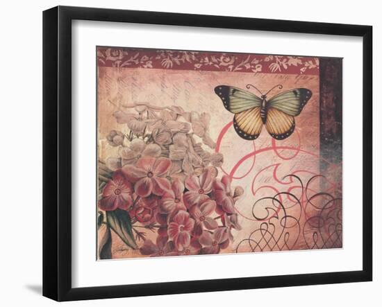 Le Rose a Monte II-Kimberly Poloson-Framed Art Print