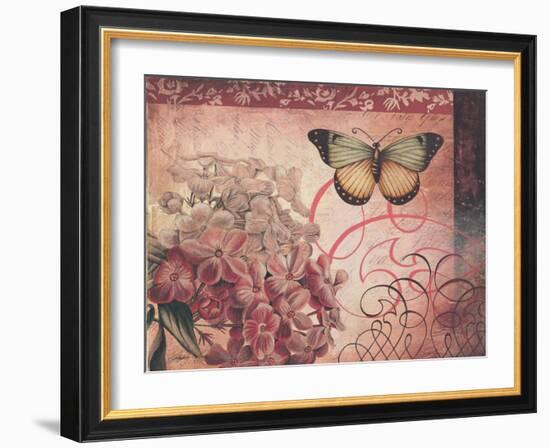 Le Rose a Monte II-Kimberly Poloson-Framed Art Print