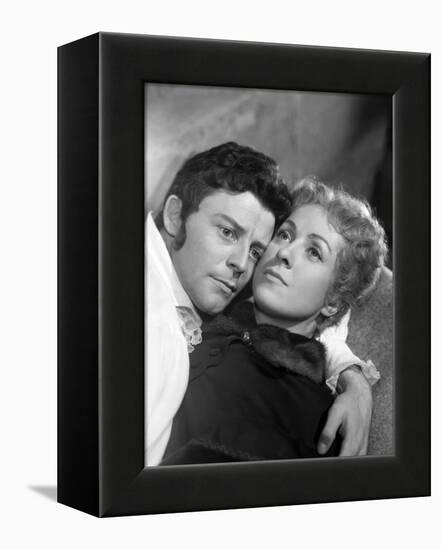 Le Rouge and le Noir by Claude Autant Lara with Gerard Philipe and Danielle Darrieux, 1954 (d'apres-null-Framed Stretched Canvas