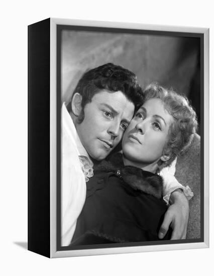 Le Rouge and le Noir by Claude Autant Lara with Gerard Philipe and Danielle Darrieux, 1954 (d'apres-null-Framed Stretched Canvas