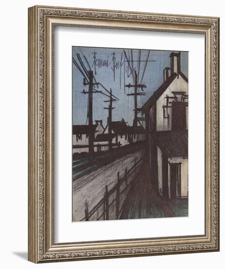 Le Route sur Village-Bernard Buffet-Framed Collectable Print