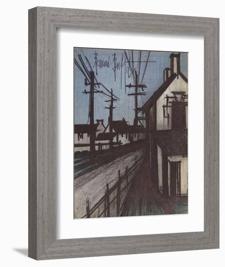 Le Route sur Village-Bernard Buffet-Framed Collectable Print