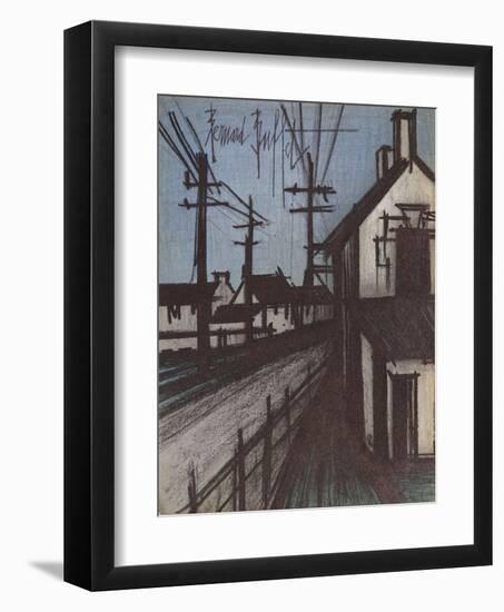 Le Route sur Village-Bernard Buffet-Framed Collectable Print