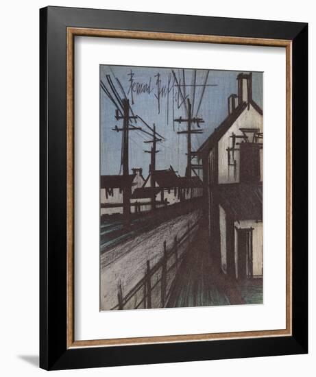 Le Route sur Village-Bernard Buffet-Framed Collectable Print