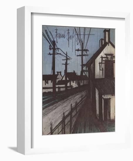 Le Route sur Village-Bernard Buffet-Framed Collectable Print