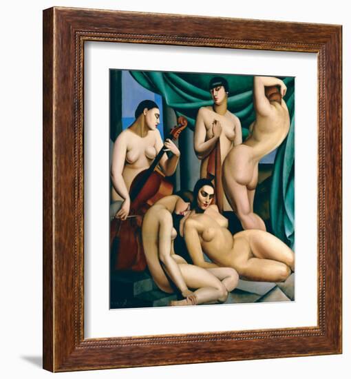 Le Rythme-Tamara de Lempicka-Framed Premium Giclee Print