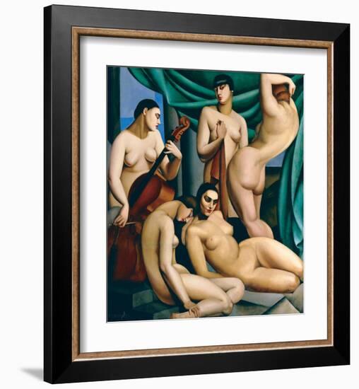 Le Rythme-Tamara de Lempicka-Framed Premium Giclee Print