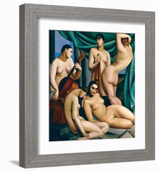 Le Rythme-Tamara de Lempicka-Framed Premium Giclee Print