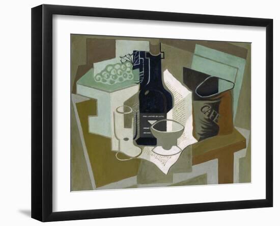 Le Sac De Café, 1920-Juan Gris-Framed Giclee Print