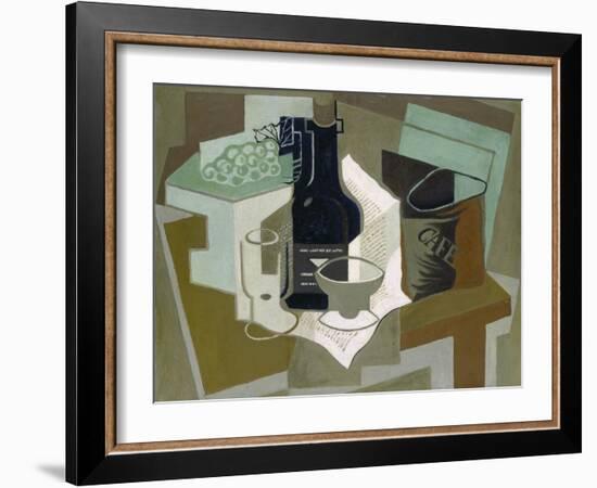 Le Sac De Café, 1920-Juan Gris-Framed Giclee Print