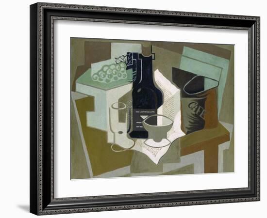 Le Sac De Café, 1920-Juan Gris-Framed Giclee Print