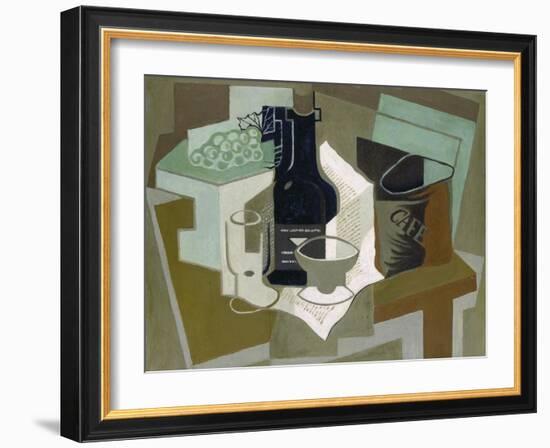 Le Sac De Café, 1920-Juan Gris-Framed Giclee Print