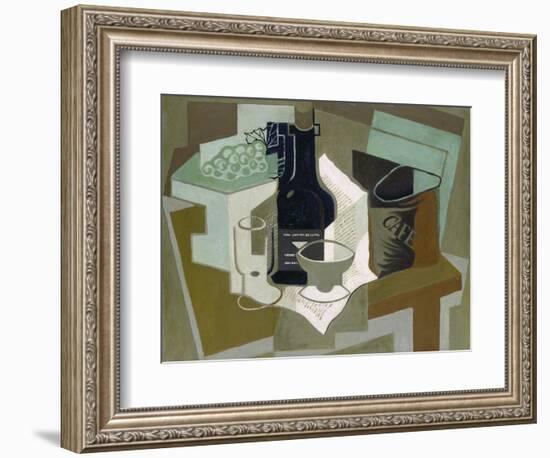 Le Sac De Café, 1920-Juan Gris-Framed Giclee Print