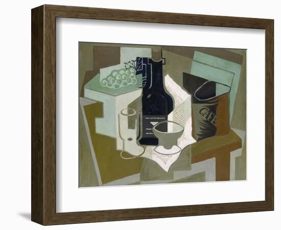 Le Sac De Café, 1920-Juan Gris-Framed Giclee Print