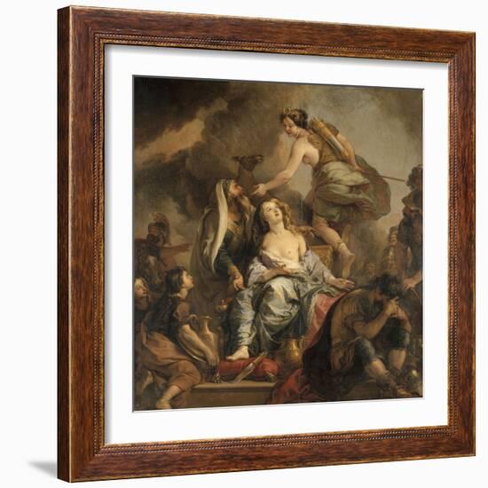 Le sacrifice d'Iphigénie-Charles de La Fosse-Framed Giclee Print