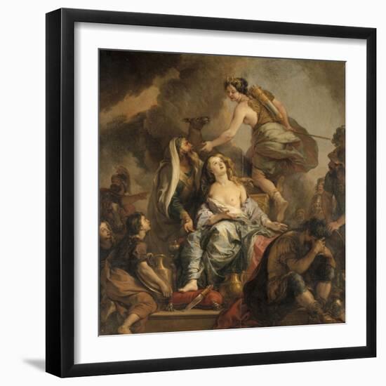 Le sacrifice d'Iphigénie-Charles de La Fosse-Framed Giclee Print