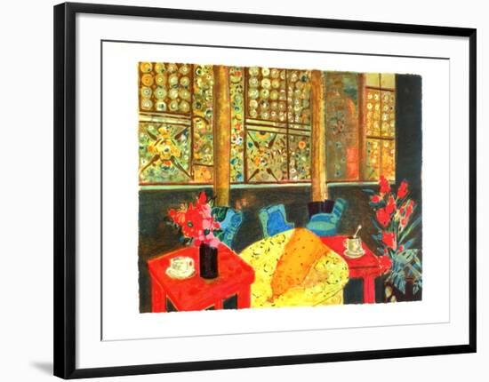 Le salon aux colonnes-Gilles Gorriti-Framed Limited Edition