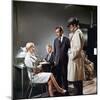 Le Samourai by Jean-Pierre Melville with Nathalie Delon, Francois Perier, Alain Delon, 1967 (photo)-null-Mounted Photo