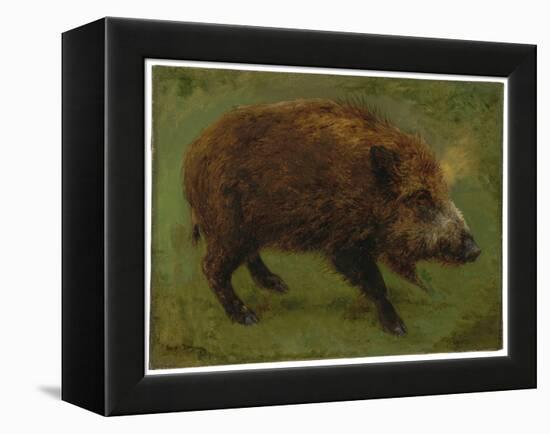 Le Sanglier (Oil on Canvas)-Rosa Bonheur-Framed Premier Image Canvas