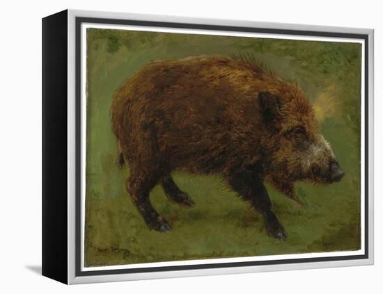 Le Sanglier (Oil on Canvas)-Rosa Bonheur-Framed Premier Image Canvas