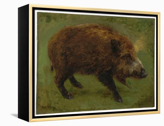 Le Sanglier (Oil on Canvas)-Rosa Bonheur-Framed Premier Image Canvas