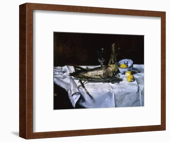 Le Saumon, c.1864-Edouard Manet-Framed Giclee Print