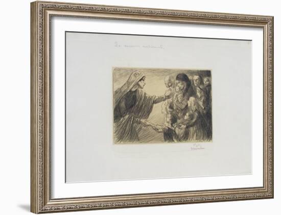 Le Secours National-Théophile Alexandre Steinlen-Framed Limited Edition