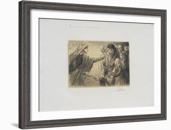 Le Secours National-Théophile Alexandre Steinlen-Framed Limited Edition