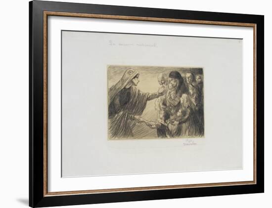 Le Secours National-Théophile Alexandre Steinlen-Framed Limited Edition