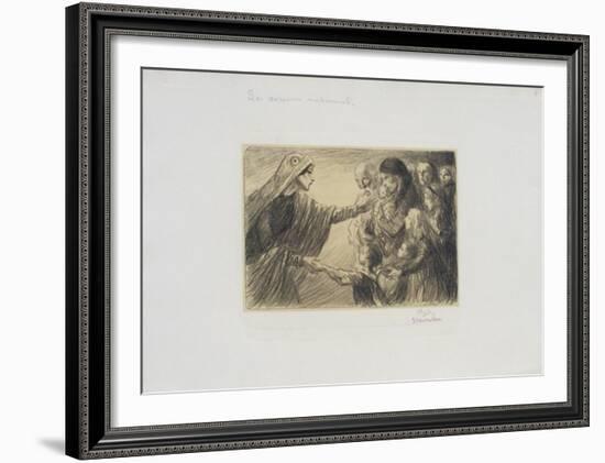 Le Secours National-Théophile Alexandre Steinlen-Framed Limited Edition