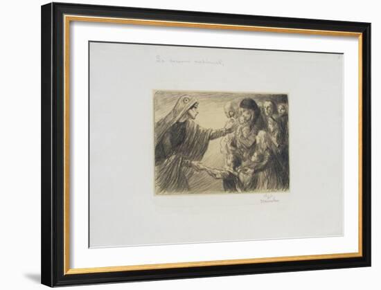 Le Secours National-Théophile Alexandre Steinlen-Framed Limited Edition