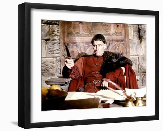 Le Seigneur by la Guerre THE WAR LORD by FranklinSchaffner with Charlton Heston, 1965 (photo)-null-Framed Photo
