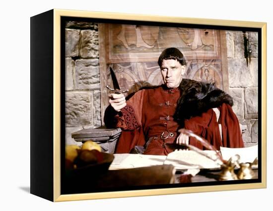 Le Seigneur by la Guerre THE WAR LORD by FranklinSchaffner with Charlton Heston, 1965 (photo)-null-Framed Stretched Canvas