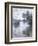 Le Seine a Vetheuil-Claude Monet-Framed Giclee Print