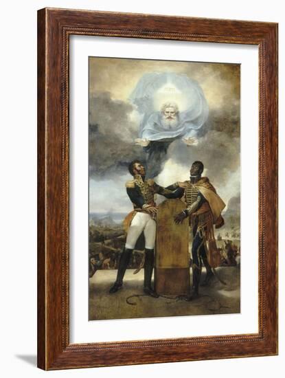 Le Serment des Ancêtres-Guillaume Guillon Lethière-Framed Giclee Print