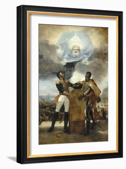 Le Serment des Ancêtres-Guillaume Guillon Lethière-Framed Giclee Print
