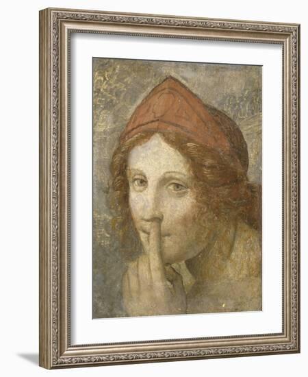 Le silence-Bernardino Luini-Framed Giclee Print