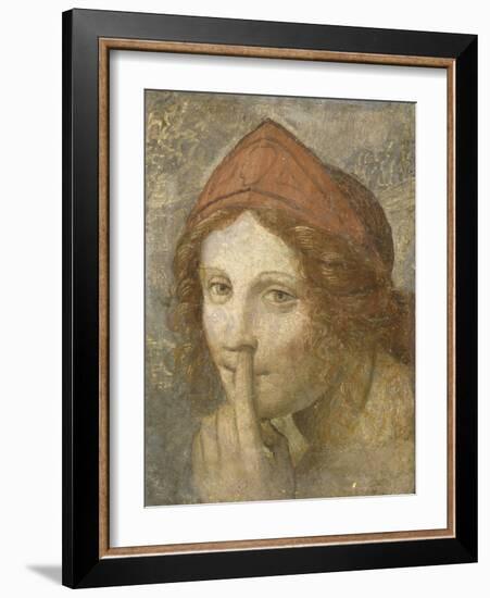 Le silence-Bernardino Luini-Framed Giclee Print