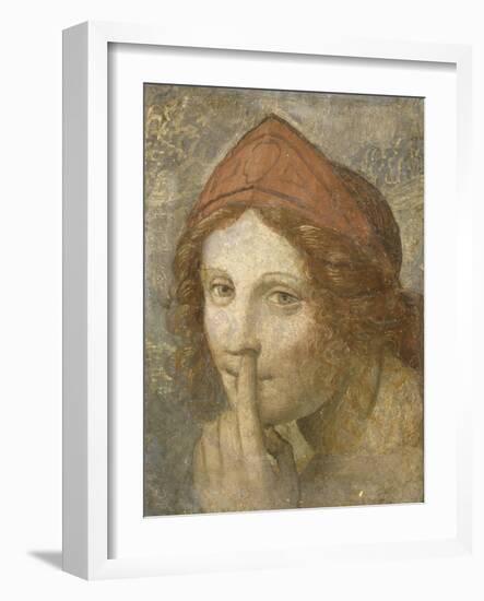 Le silence-Bernardino Luini-Framed Giclee Print