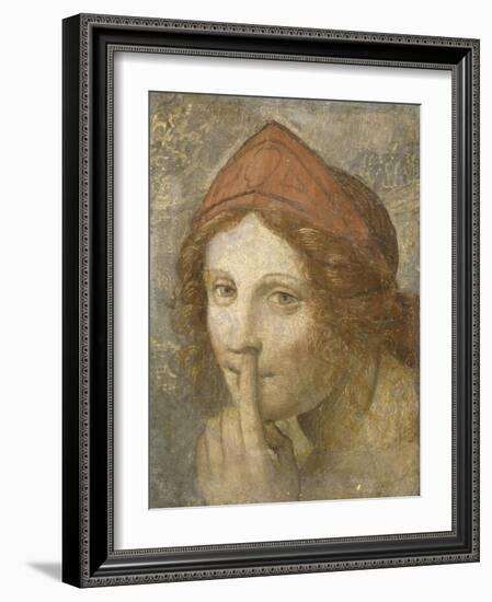 Le silence-Bernardino Luini-Framed Giclee Print