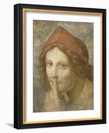 Le silence-Bernardino Luini-Framed Giclee Print