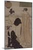 Le sixième mois : dans la fraicheur du soir-Torii Kiyonaga-Mounted Giclee Print