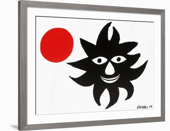 Le Soleil Et La Lune-Alexander Calder-Framed Premium Edition