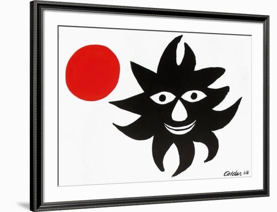 Le Soleil Et La Lune-Alexander Calder-Framed Premium Edition