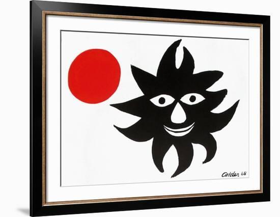 Le Soleil Et La Lune-Alexander Calder-Framed Premium Edition