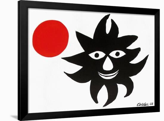 Le Soleil Et La Lune-Alexander Calder-Framed Premium Edition