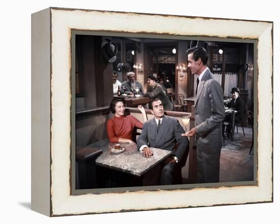 Le Soleil se leve aussi SUN ALSO RISES by HenryKing with Ava Gardner, Tyrone Power and Mel Ferrer, -null-Framed Stretched Canvas