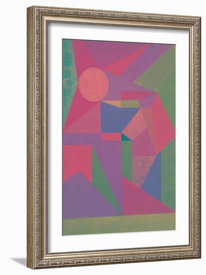 Le Soleil-Maryse Pique-Framed Giclee Print